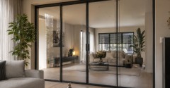 Glazen schuifdeuren als slimme keuze voor een lichter interieur