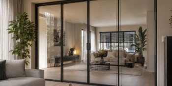 Glazen schuifdeuren als slimme keuze voor een lichter interieur